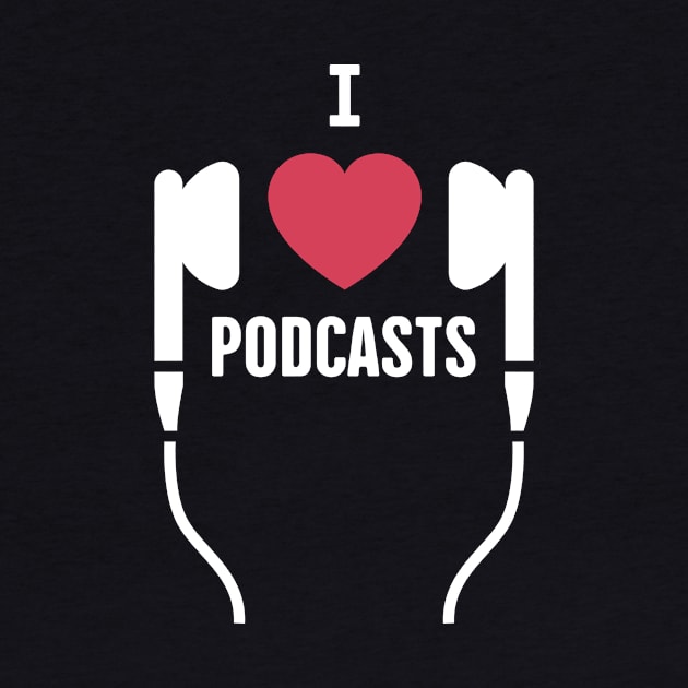 I Love Podcasts | Podcast Design by Wizardmode